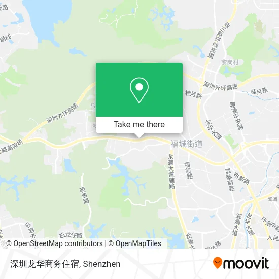 深圳龙华商务住宿 map