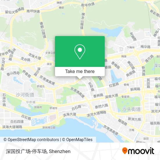 深国投广场-停车场 map