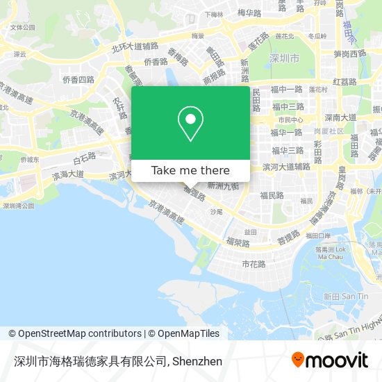 深圳市海格瑞德家具有限公司 map