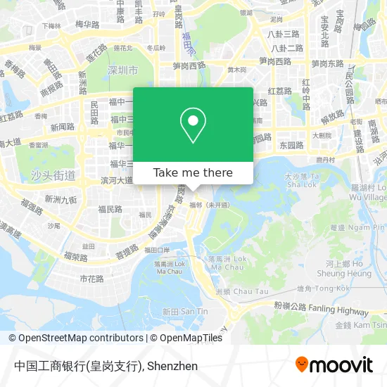 中国工商银行(皇岗支行) map