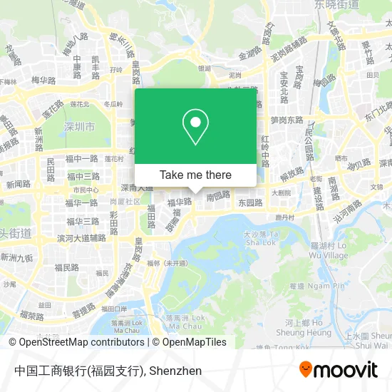 中国工商银行(福园支行) map