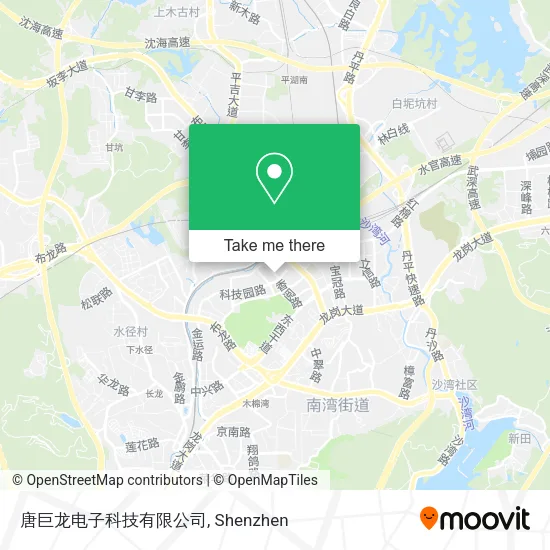 唐巨龙电子科技有限公司 map