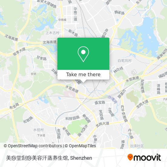 美痧堂刮痧美容汗蒸养生馆 map