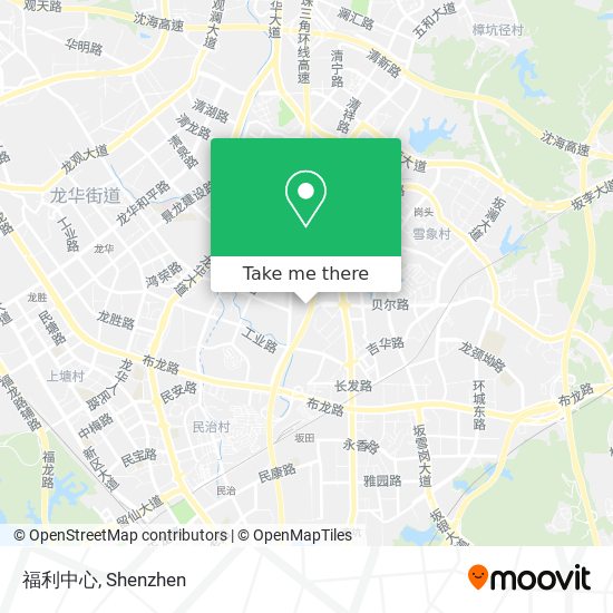 福利中心 map