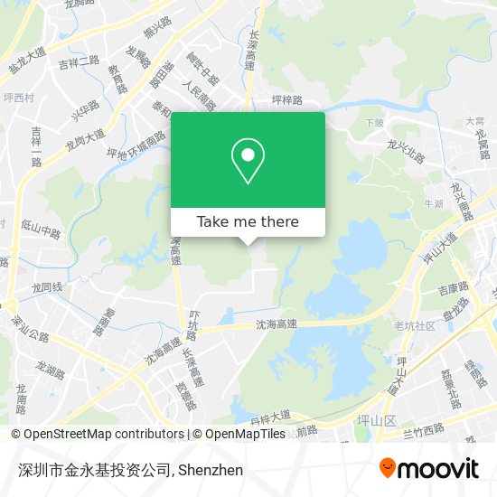 深圳市金永基投资公司 map
