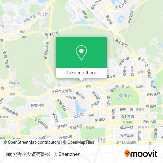 御淳酒业投资有限公司 map
