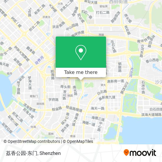 荔香公园-东门 map