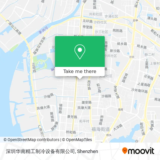 深圳华南精工制冷设备有限公司 map