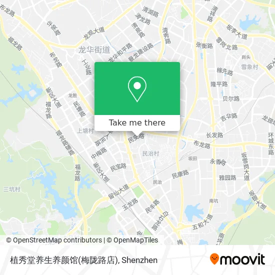 植秀堂养生养颜馆(梅陇路店) map
