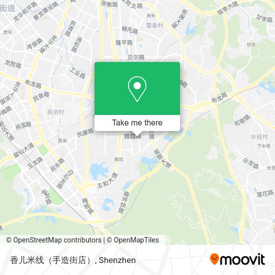 香儿米线（手造街店） map