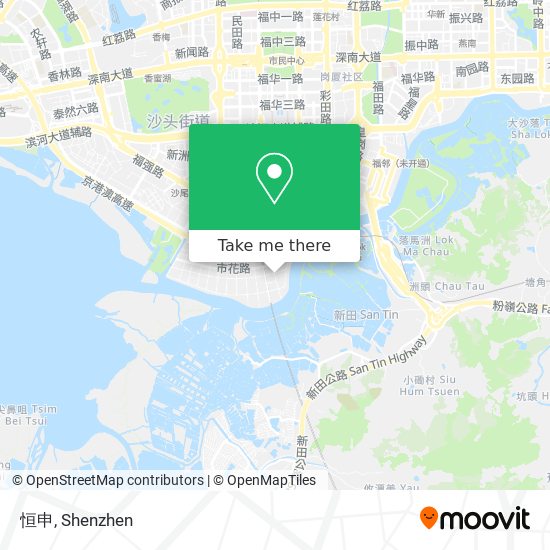 恒申 map