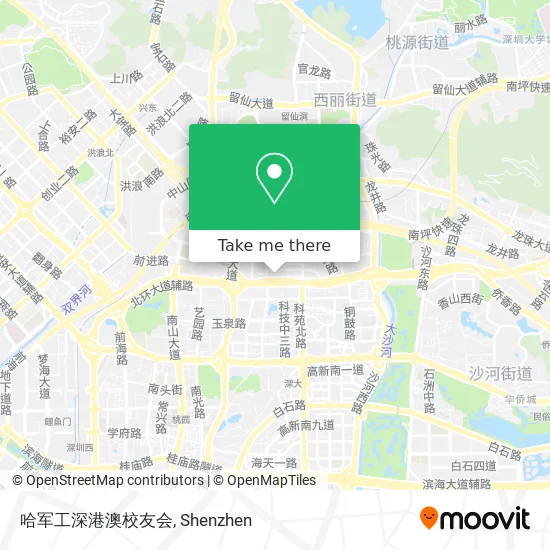 哈军工深港澳校友会 map