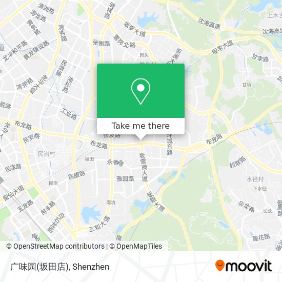广味园(坂田店) map