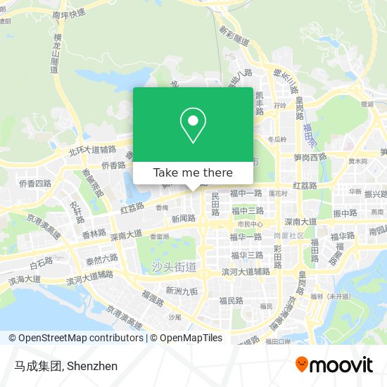 马成集团 map