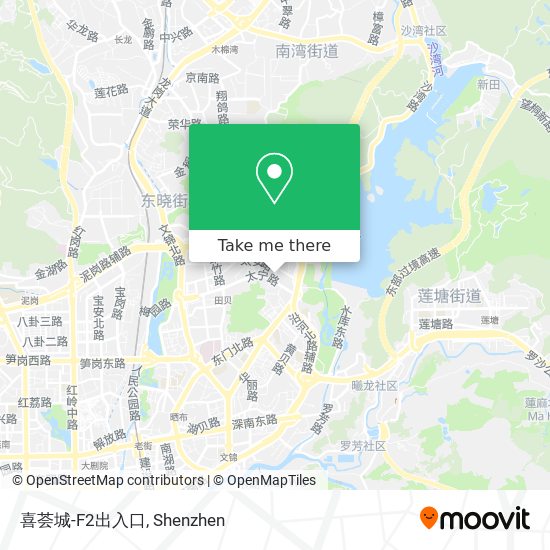喜荟城-F2出入口 map