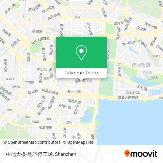 中地大楼-地下停车场 map