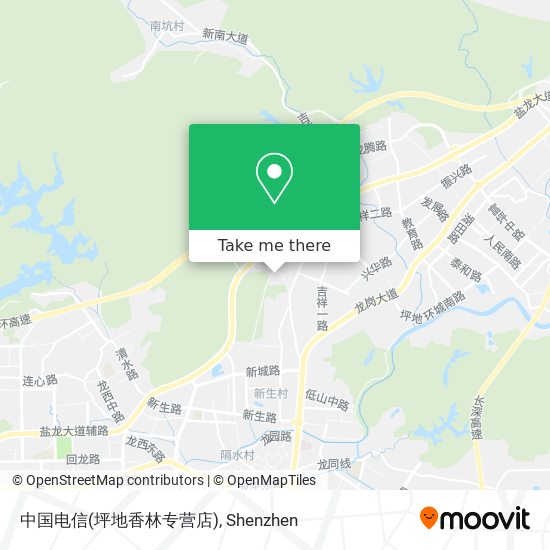 中国电信(坪地香林专营店) map
