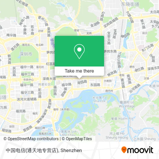 中国电信(通天地专营店) map