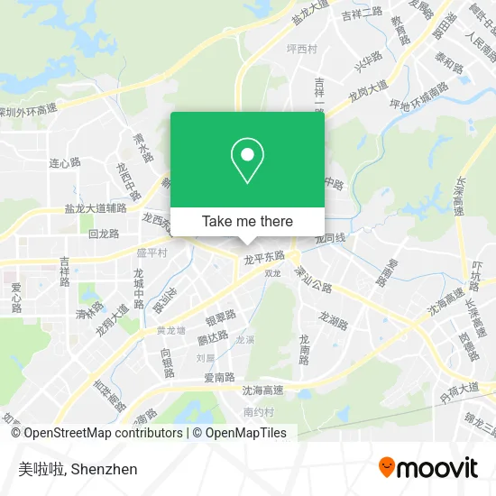 美啦啦 map
