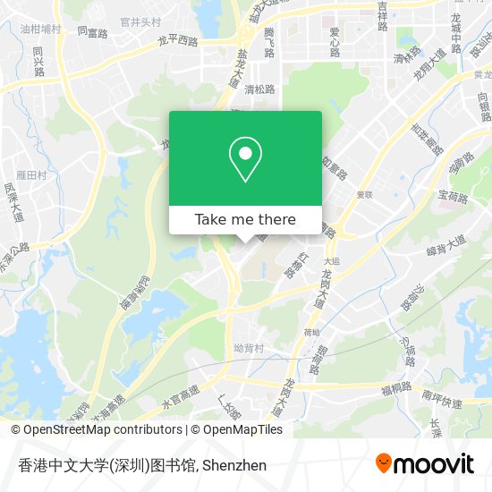 香港中文大学(深圳)图书馆 map