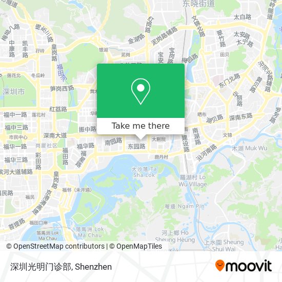 深圳光明门诊部 map