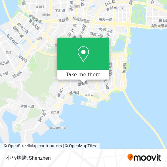 小马烧烤 map