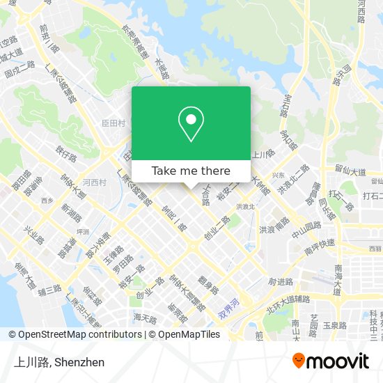 上川路 map