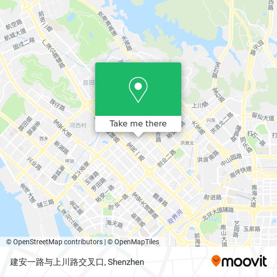 建安一路与上川路交叉口 map