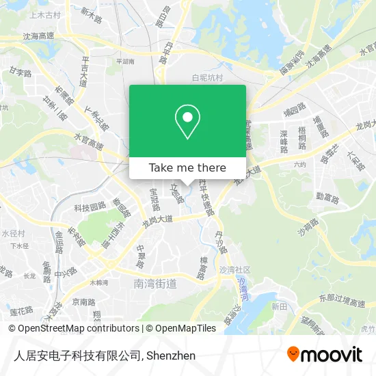 人居安电子科技有限公司 map