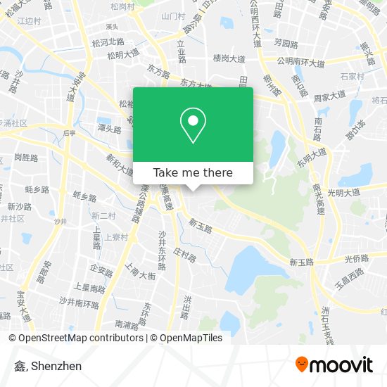鑫 map