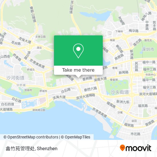 鑫竹苑管理处 map