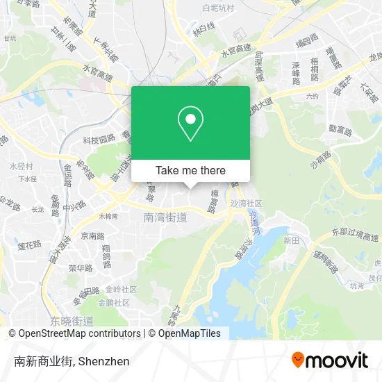 南新商业街 map