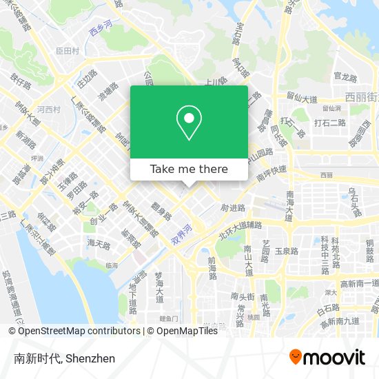 南新时代 map