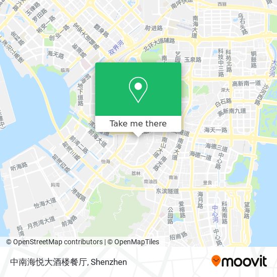 中南海悦大酒楼餐厅 map
