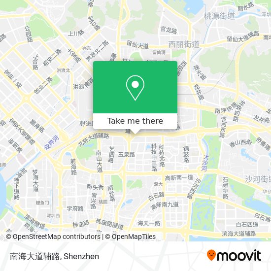 南海大道辅路 map