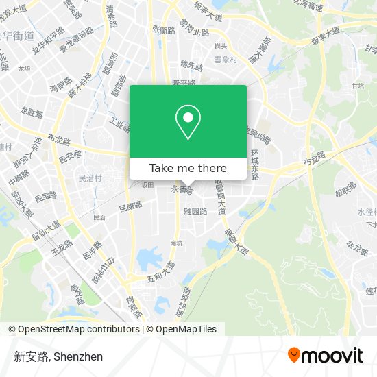 新安路 map
