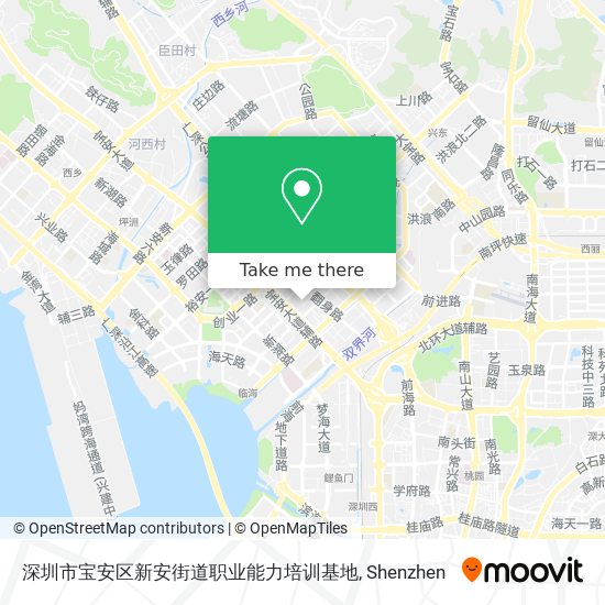 深圳市宝安区新安街道职业能力培训基地 map