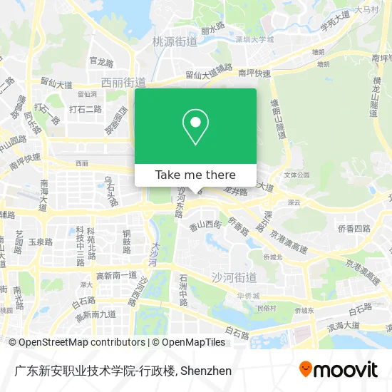 广东新安职业技术学院-行政楼 map