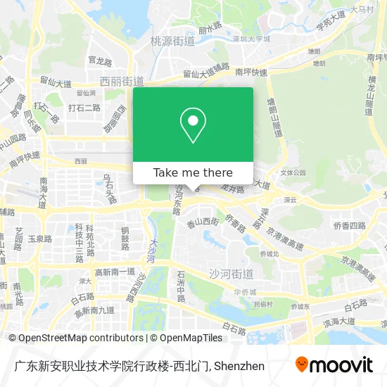 广东新安职业技术学院行政楼-西北门 map