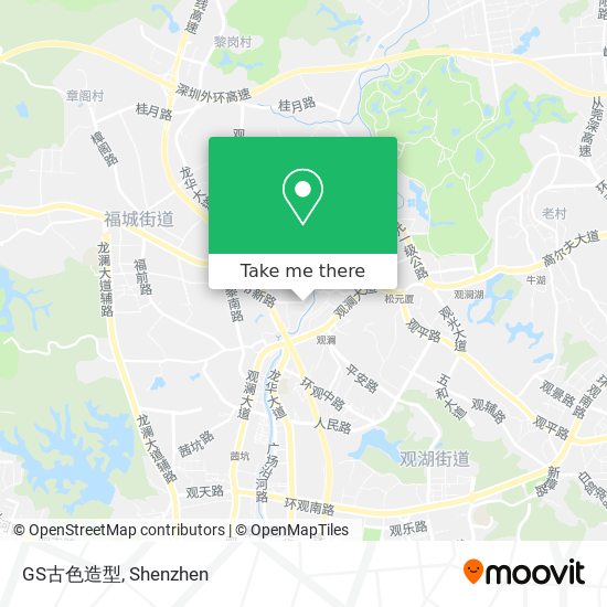 GS古色造型 map
