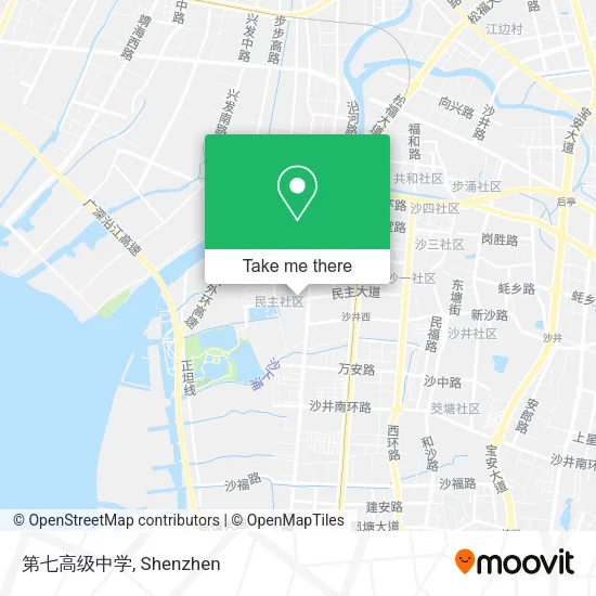 第七高级中学 map