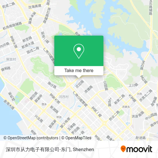 深圳市从力电子有限公司-东门 map