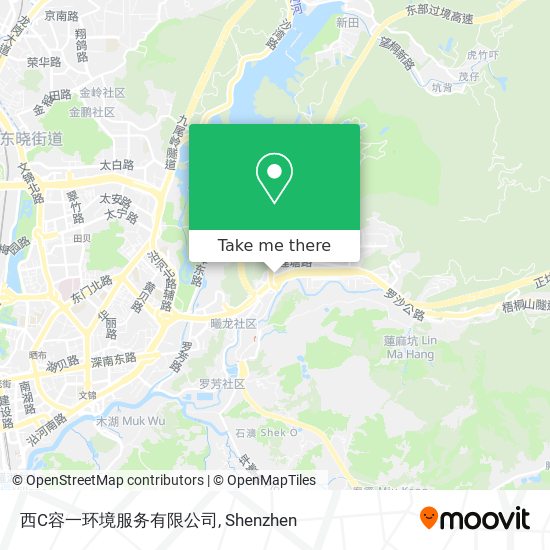 西C容一环境服务有限公司 map