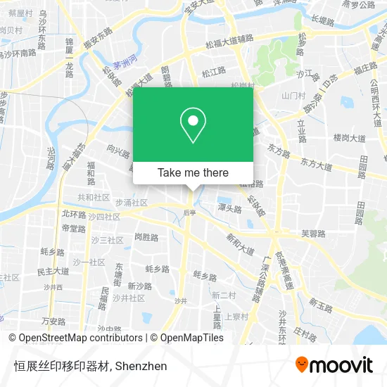 恒展丝印移印器材 map