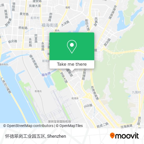 怀德翠岗工业园五区 map