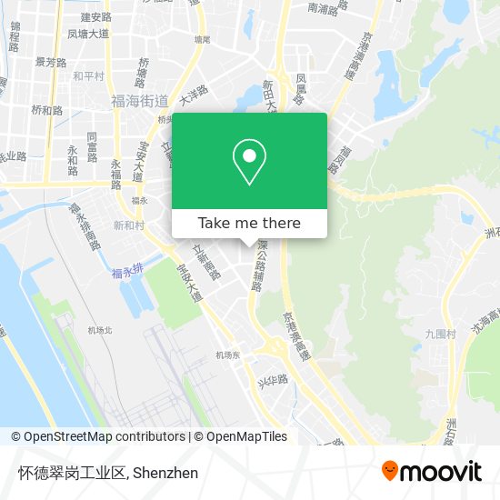怀德翠岗工业区 map