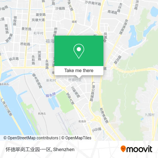怀德翠岗工业园-一区 map