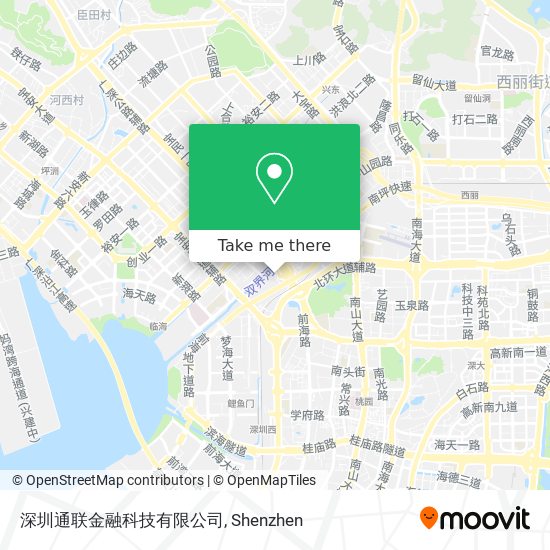 深圳通联金融科技有限公司 map