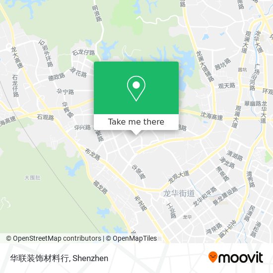 华联装饰材料行 map