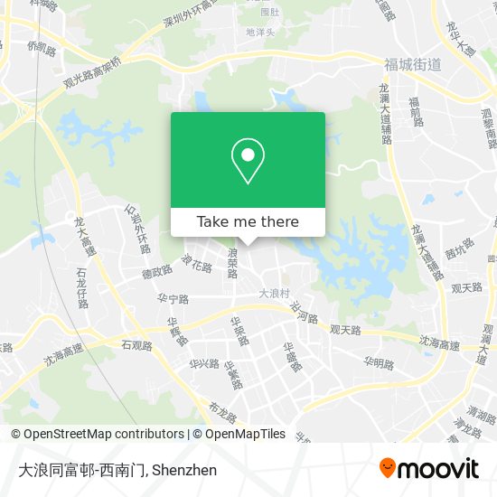 大浪同富邨-西南门 map